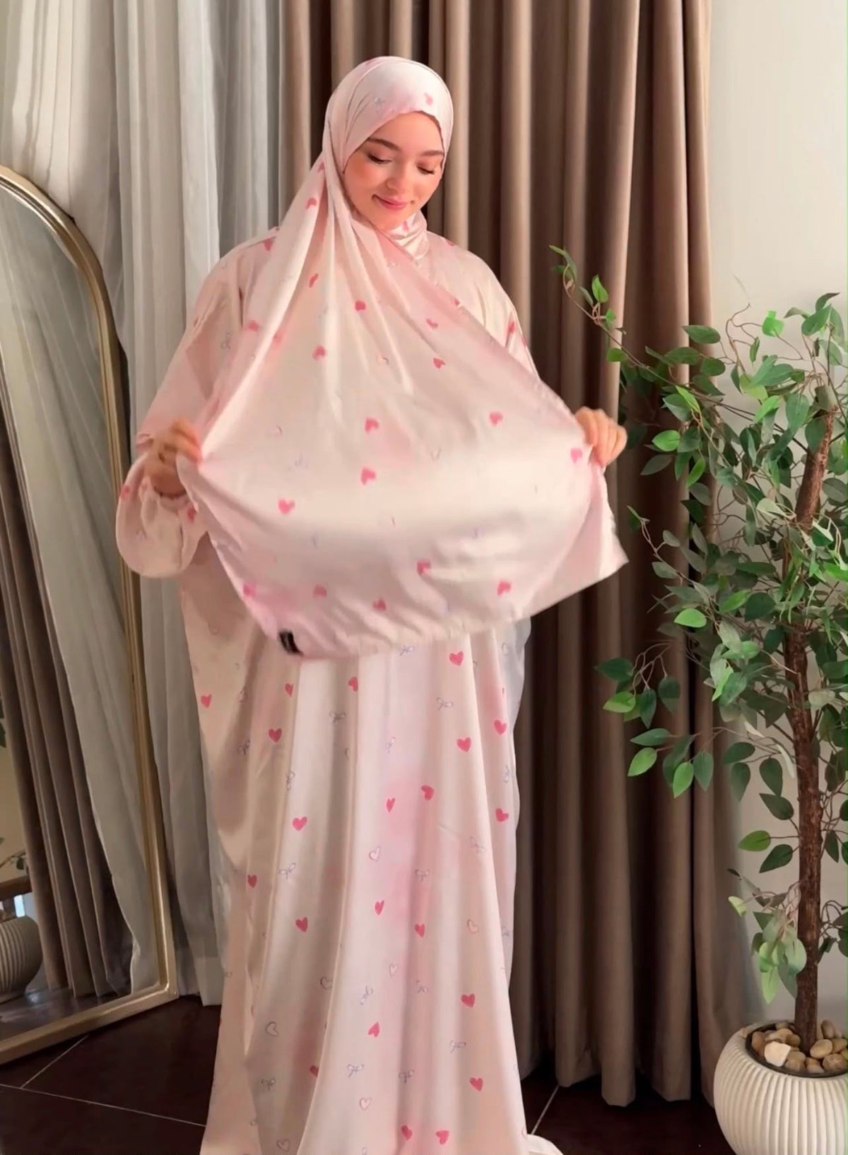 Satin Prayer Dress