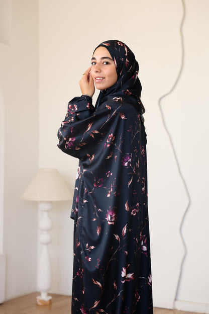 Midnight Orchid Prayer Dress