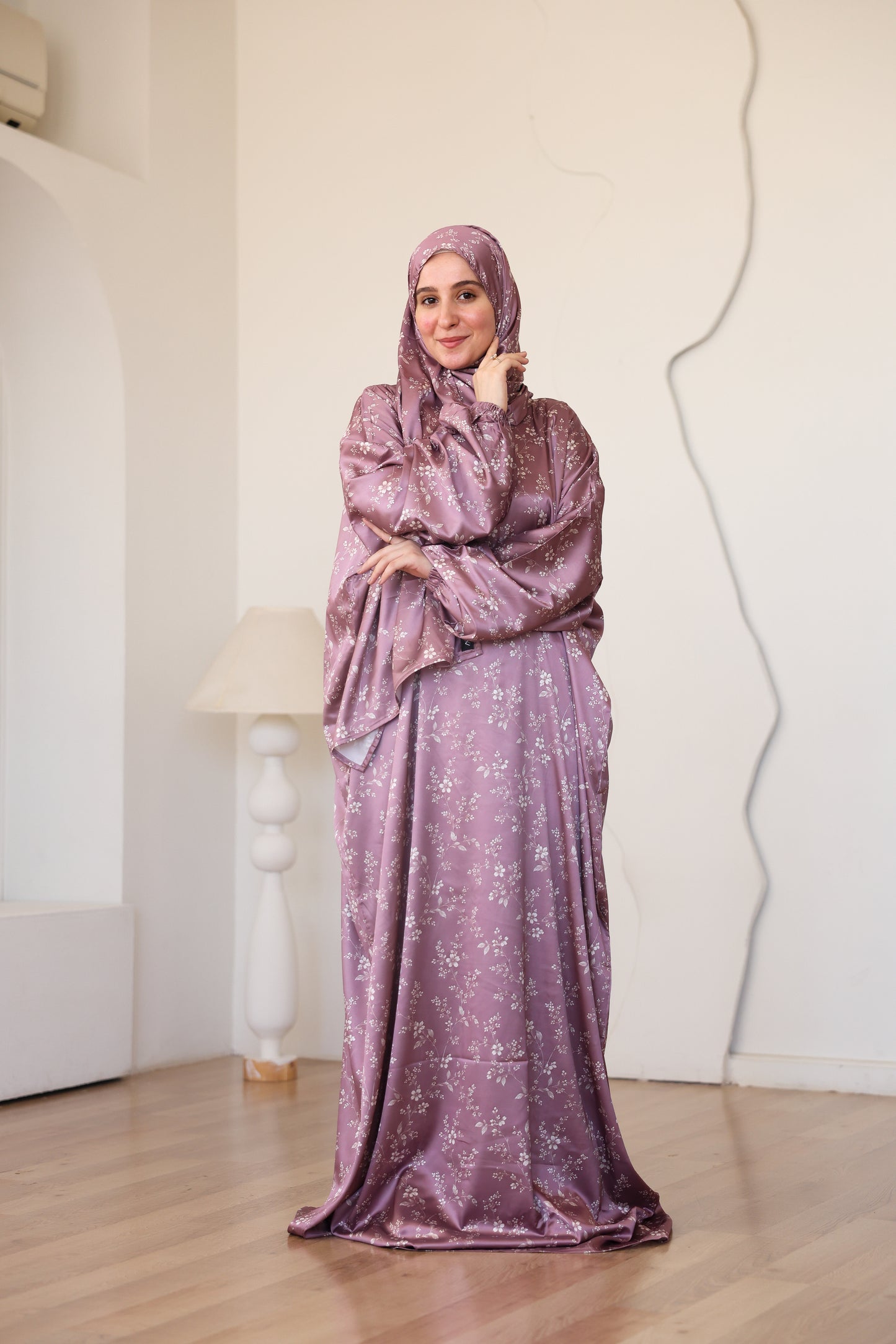 Dusty Rose Bloom Prayer Dress