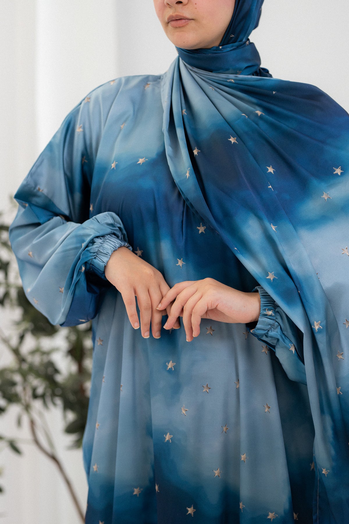 Midnight sky Prayer Dress