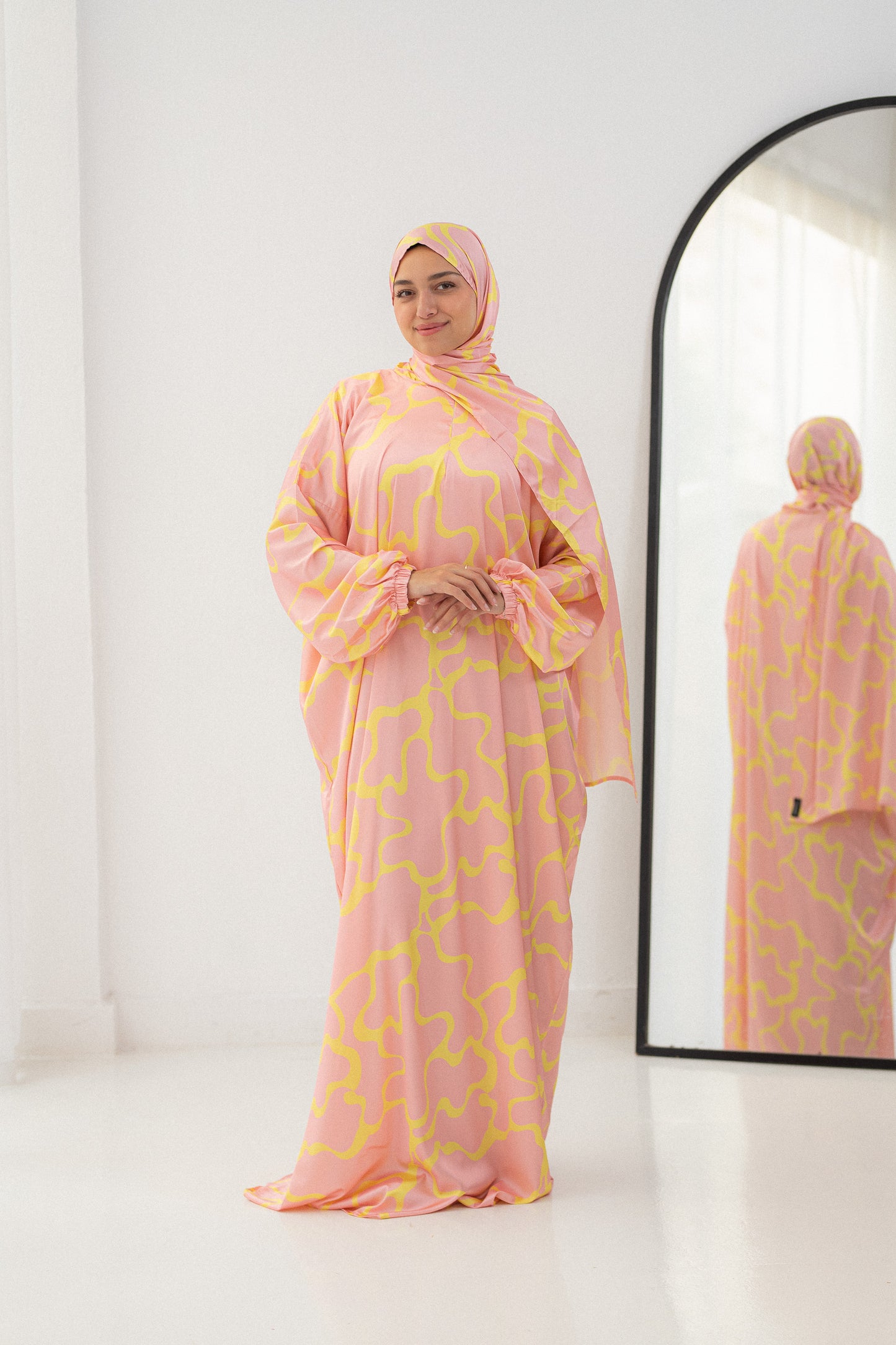 Soft Flame Prayer Dress