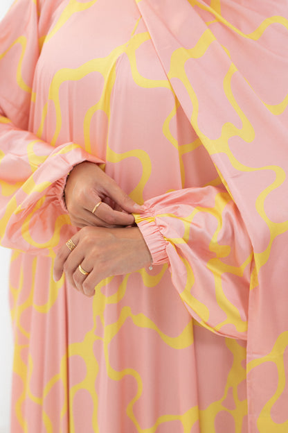 Soft Flame Prayer Dress