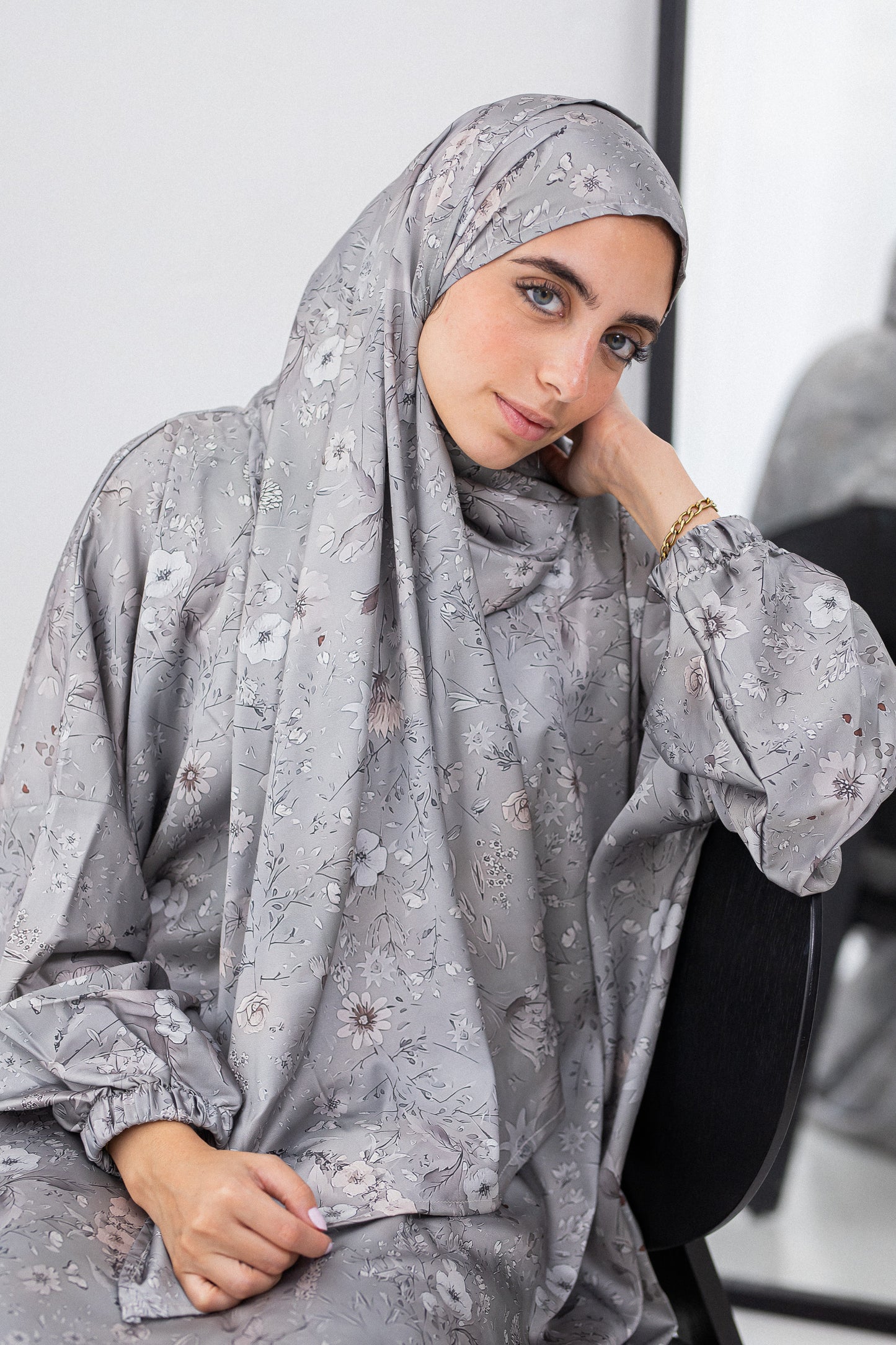 Silver Blossom Prayer Dress