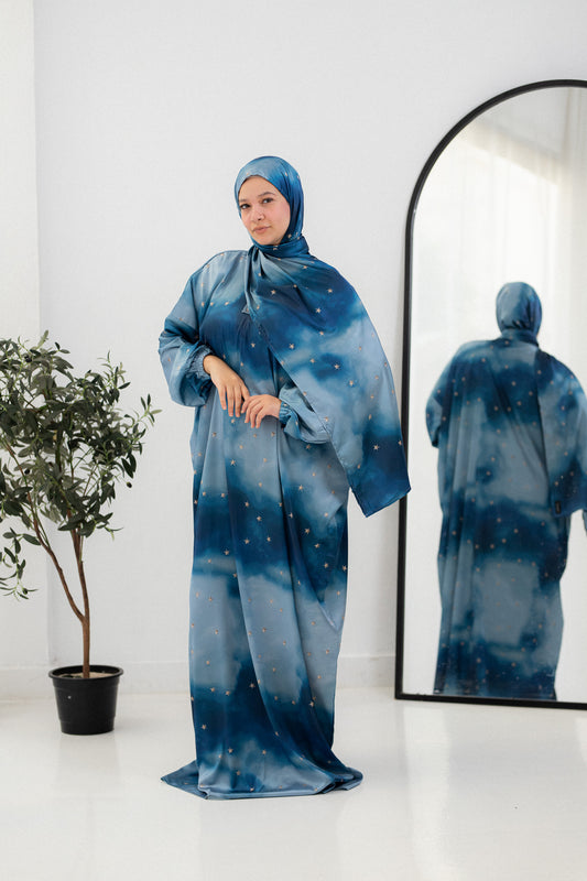 Midnight sky Prayer Dress
