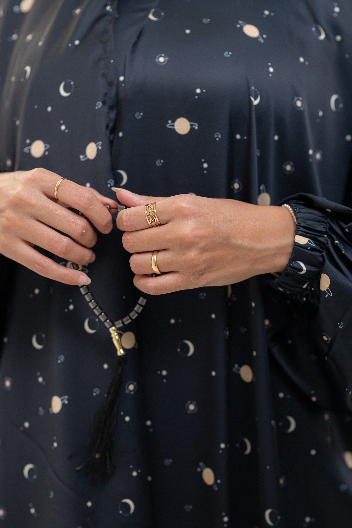 Moon phase Prayer Dress